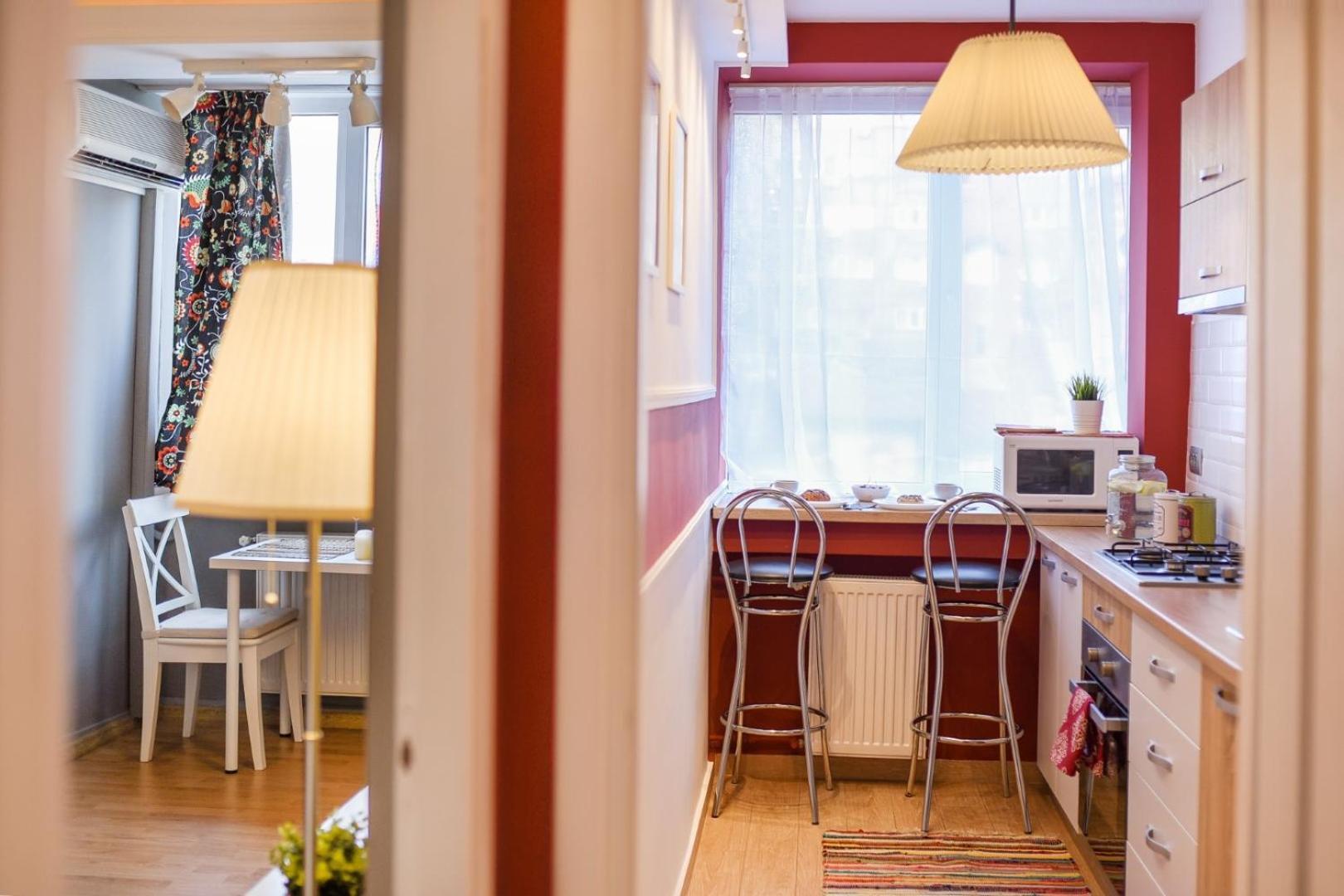Downtown Oasis: Central Apartments With Cozy Charm Βουκουρέστι Δωμάτιο φωτογραφία